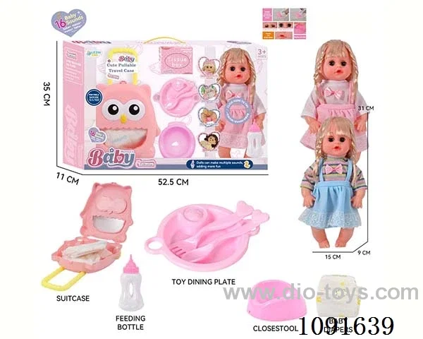 14inch 16IC doll with Food tray