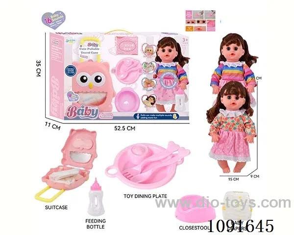 14inch 16IC doll with Food tray