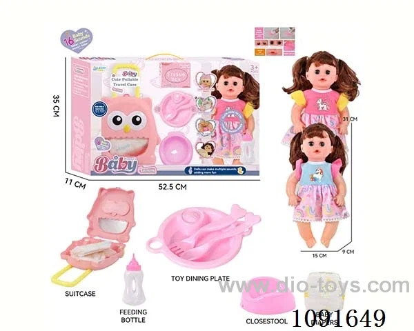 14inch 16IC doll with Food tray