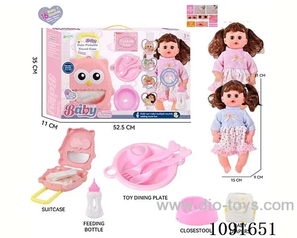 14inch 16IC doll with Food tray