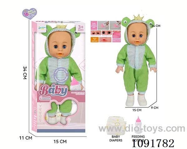 14inch 16IC doll with boots in window box