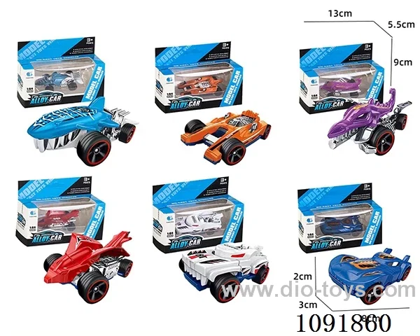 1:64 free wheel alloy car