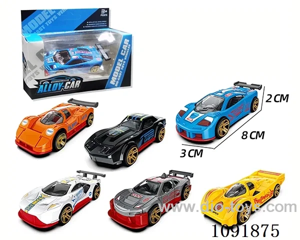 1:64 free wheel alloy car