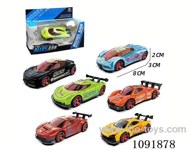 1:64 free wheel alloy car
