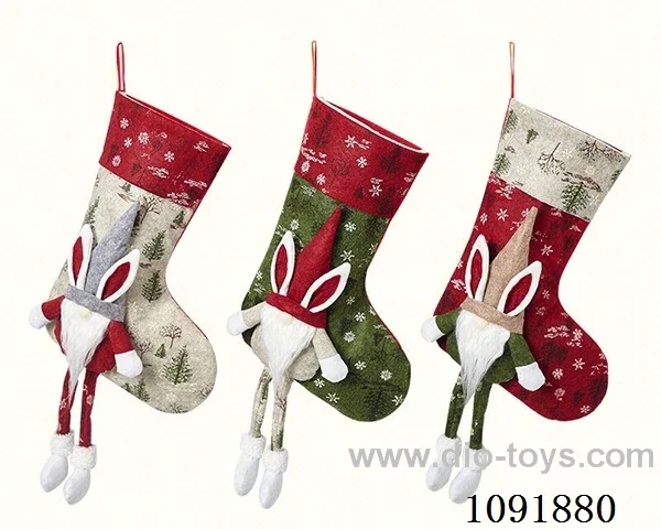 Craft - Handmade Easter socks Gift decorated cartoon socks