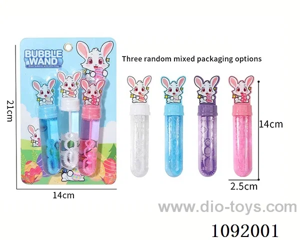 Easter Bunny Bubble Wand (3 colors)