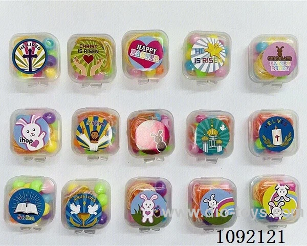Easter storage box DIY beaded jewelry beads