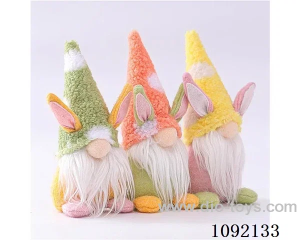 Easter Bunny Ear Rudolph Doll (three colors optional)