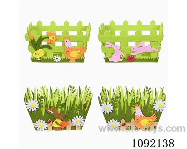 Easter non-woven basket (4 options)