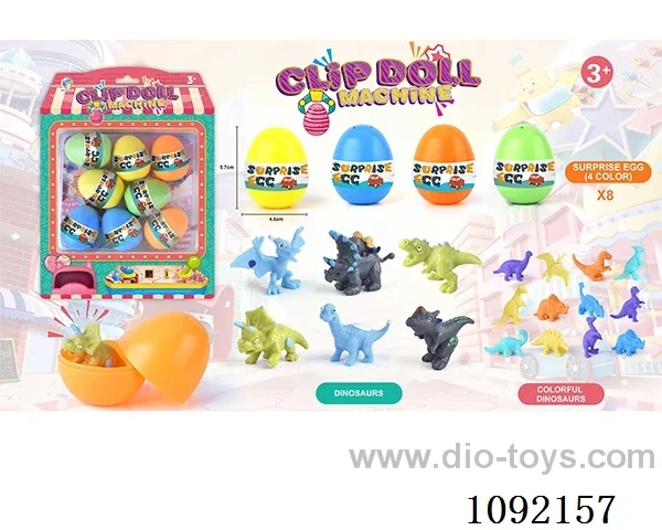Dinosaur surprise eggs play house Easter eggs