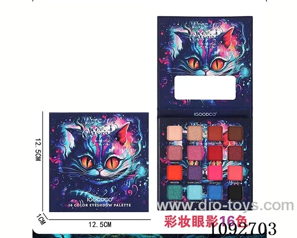 16 color eyeshadow palette
