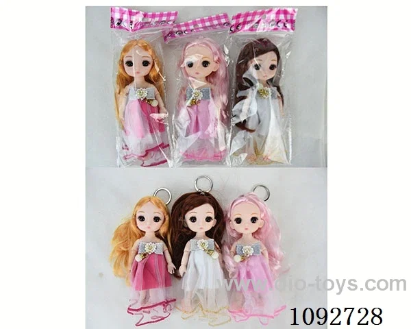 6inch keychain doll