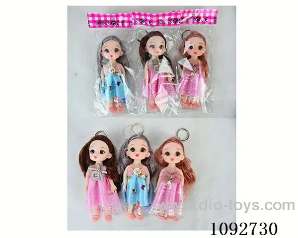 6inch keychain doll
