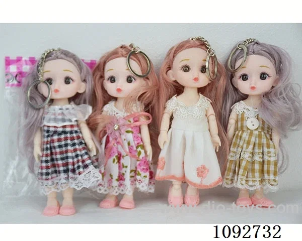 6inch keychain doll