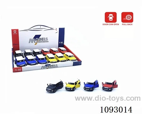 1:32 pull back alloy car