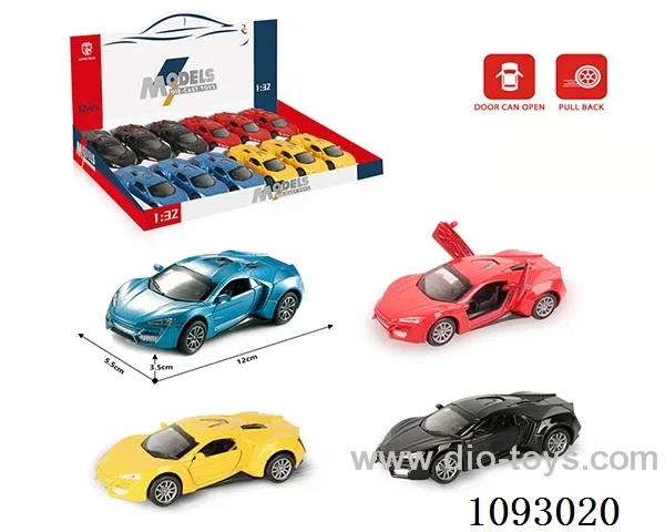 1:32 pull back alloy car