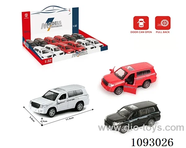1:32 pull back alloy car