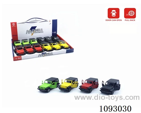 1:32 pull back alloy car