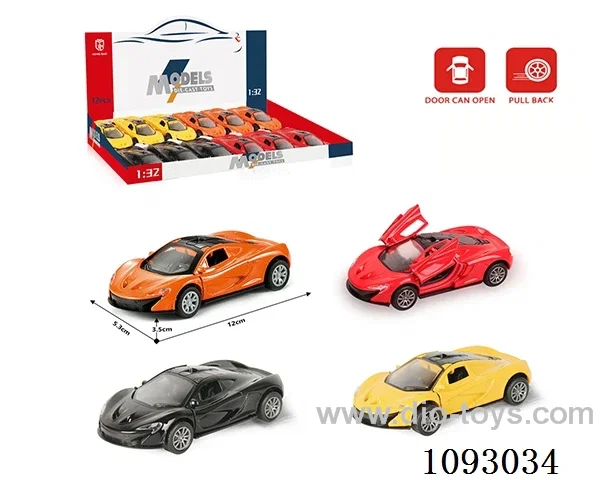 1:32 pull back alloy car