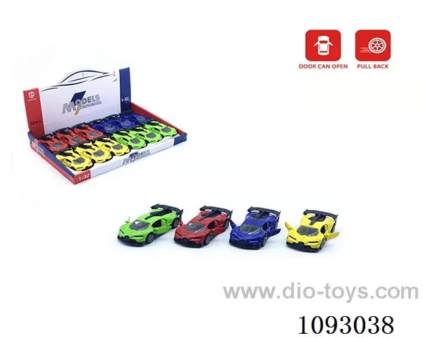 1:32 pull back alloy car