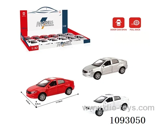 1:32 pull back alloy car