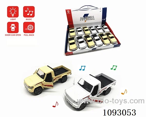 1:32 pull back alloy car W L/M included battery