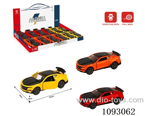 1:32 pull back alloy car