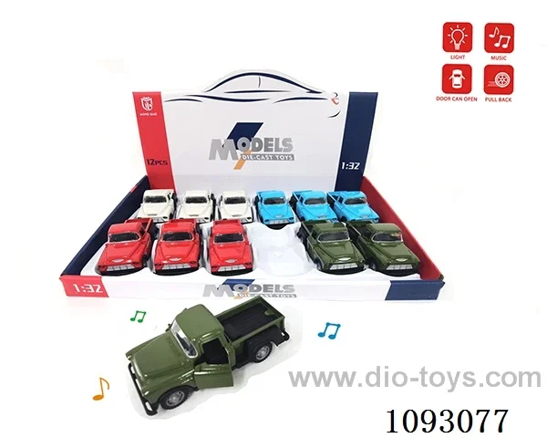 1:32 pull back alloy car
