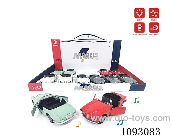 1:32 pull back alloy car