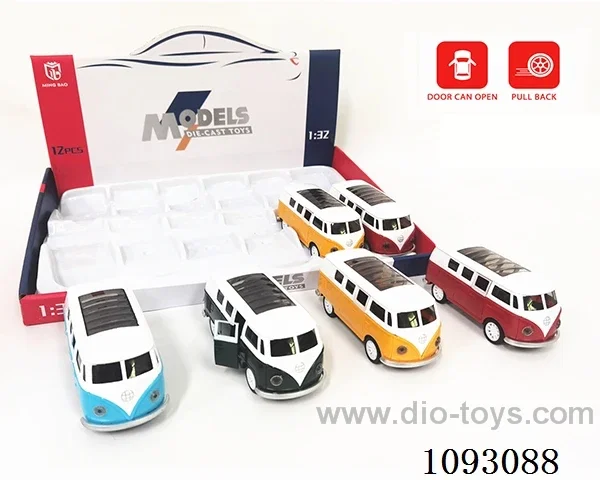 1:32 pull back alloy car