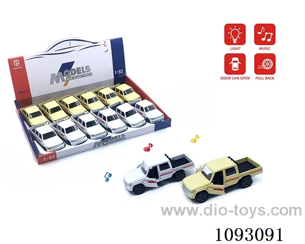 1:32 pull back alloy car W L/M included battery