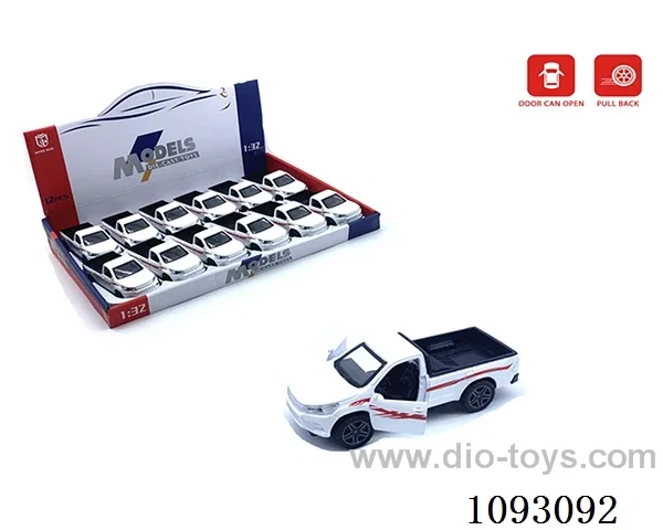 1:32 pull back alloy car