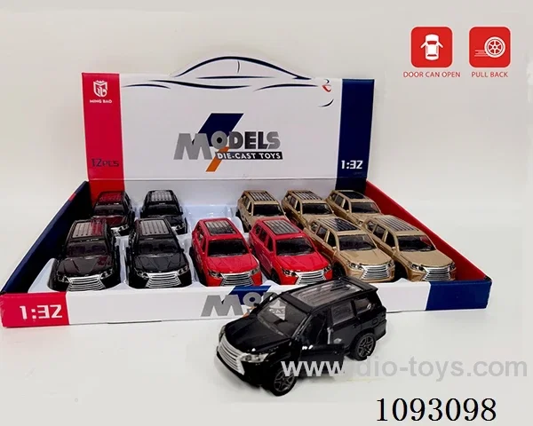 1:32 pull back alloy car