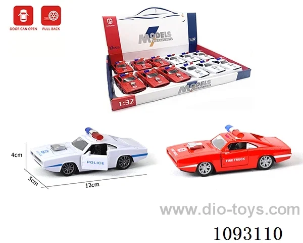 1:32 pull back alloy car