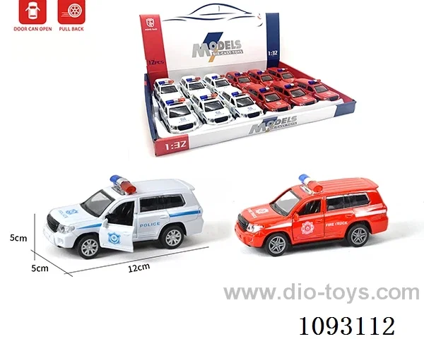 1:32 pull back alloy car