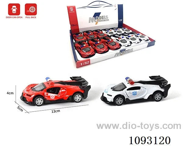 1:32 pull back alloy car