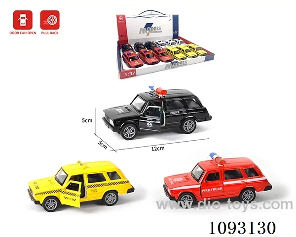 1:32 pull back alloy car