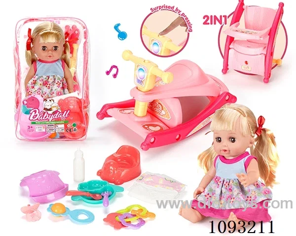 14inch doll with 12IC/attachments/hobbyhorse