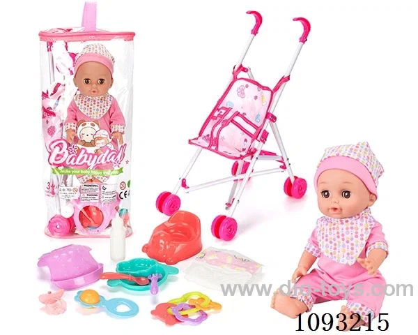 14inch doll with 12IC/attachments/trolley