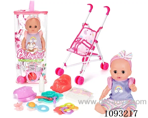 14inch doll with 12IC/attachments/trolley