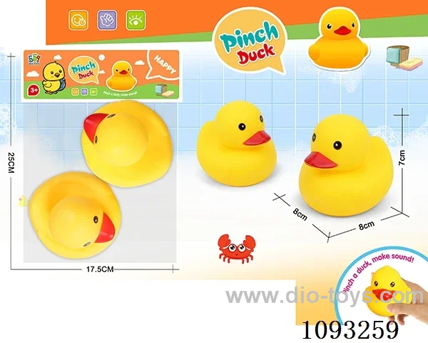 Vinyl BB Whistle (2 ducks)