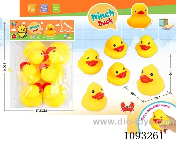 Vinyl BB Whistle (6 ducks)