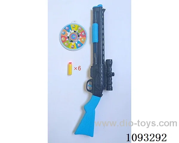 soft bullet gun with target