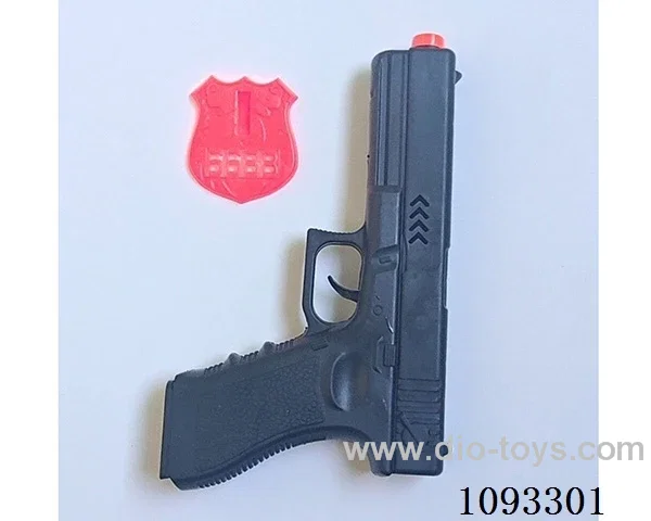 Flint gun with badge