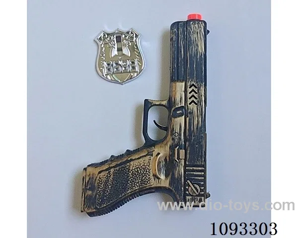 Flint gun with badge