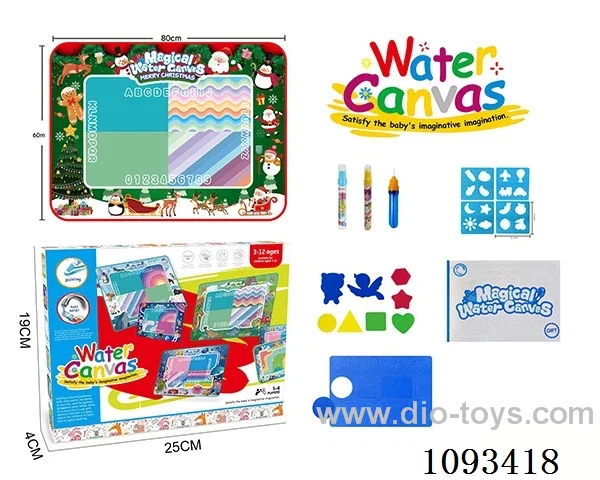 Christmas theme Magic Magic Water canvas/Graffiti mat
