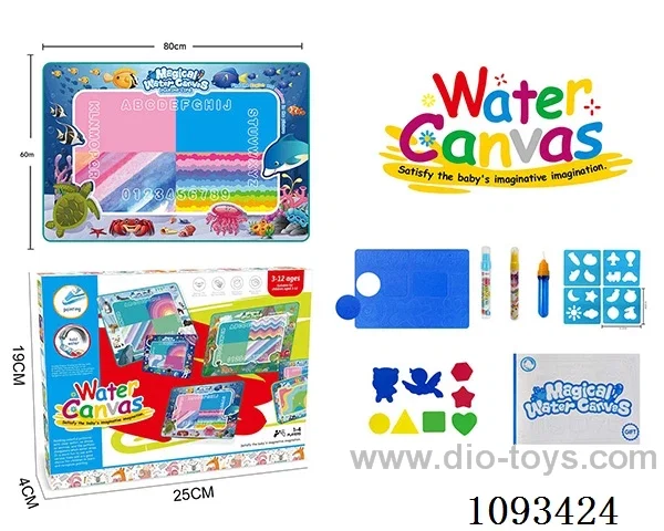 Seaworld Animal-themed Magical water canvas/Graffiti mat