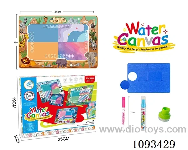 African grassland animal theme Magic magic water canvas/graffiti pad