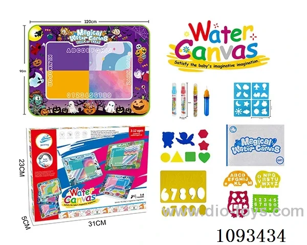 Halloween theme Magic Magic Water canvas/Graffiti mat