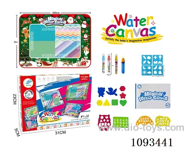 Christmas theme Magic Magic Water canvas/Graffiti mat